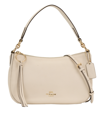 Sutton Crossbody, &pound;150, Handbags, Cream, Leather, Front view
